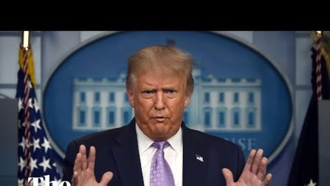 Trump knew Covid 19 was going to be a major clusterfuck - he kept on whining "China Flu" "China Virus" was he more concerned Biden will win?
