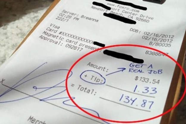 Girls, A no tipper or bad tipper of a man unattractive to you assuming you received decent service?