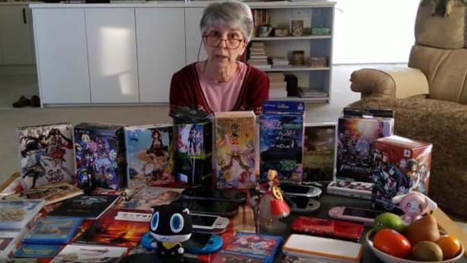 Would you find it cool or odd if you found out your grandmother was heavily into video games and collecting them?