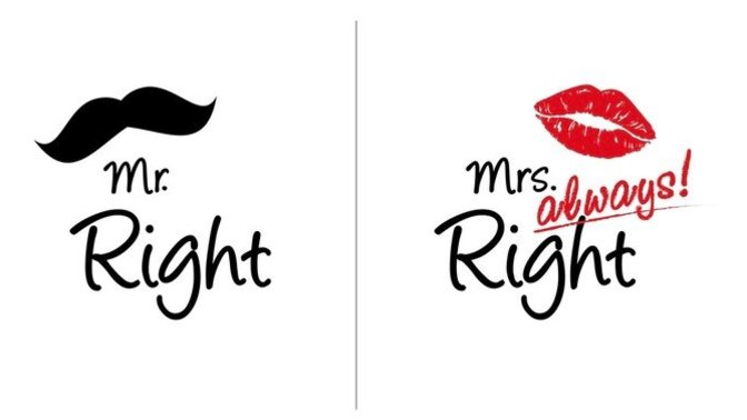 Are you more so looking for the right person or trying to become the right person (…explain)?