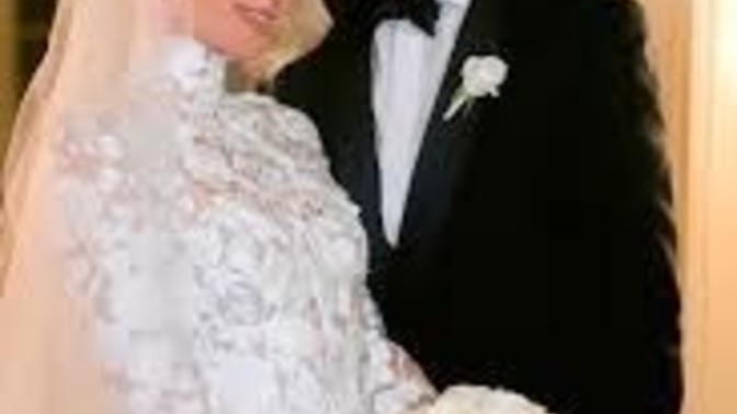 What are your thoughts on Paris Hiltons 4 wedding gowns , hair and makeup?