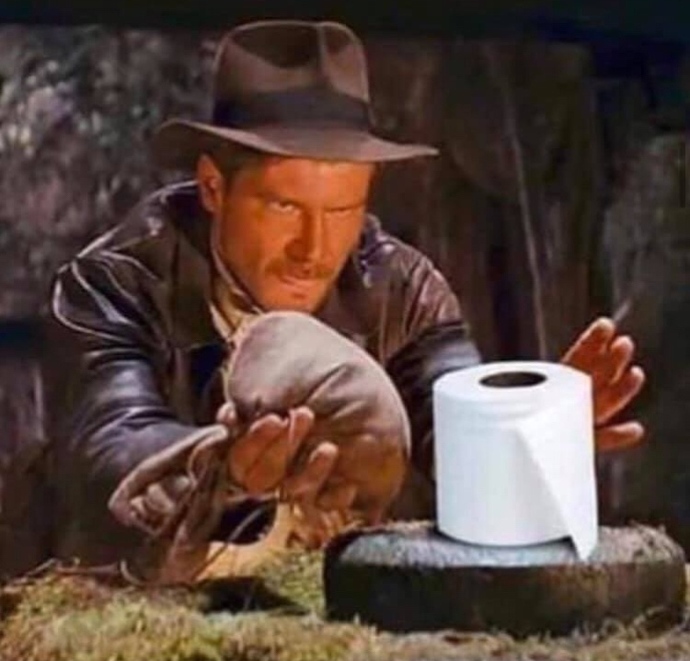 Toilet paper roll over or under?
