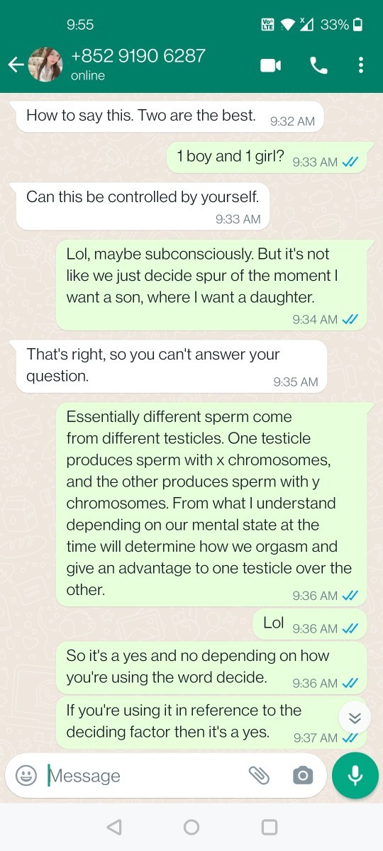Did I say something wrong?