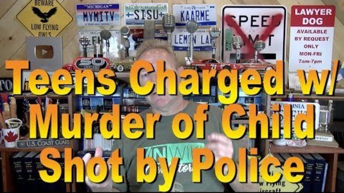 What do you think of this case: Teens Charged with Murder of Child Shot by Police?