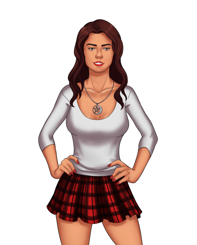 Which female character looks most attractive?