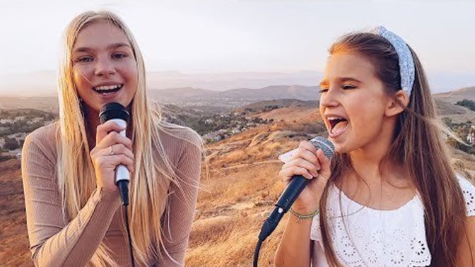 What's your opinion about these 2 angels performing this famous song?