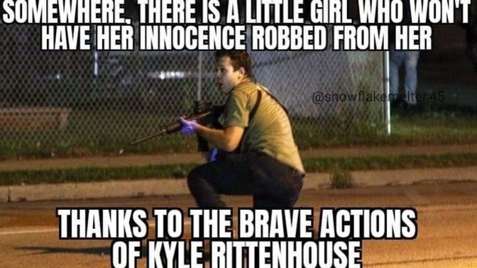 Will hero Kyle Rittenhouse be found innocent and justice be done or guilty to be martyred on the liberal altar of tyranny?
