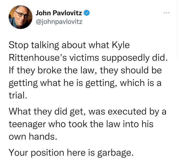 How do you feel about Kyle Rittenhouse being found not guilty on all charges?