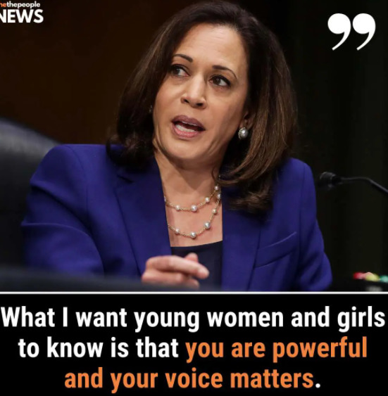 Is it normal that Kamala Harris makes me ashamed to be a woman?