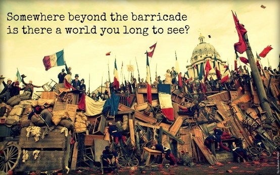 Somewhere beyond the barricade is there a world YOU long to see?