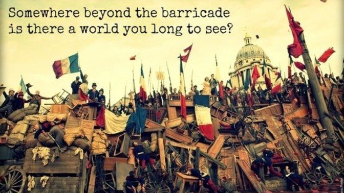 Somewhere beyond the barricade is there a world YOU long to see?
