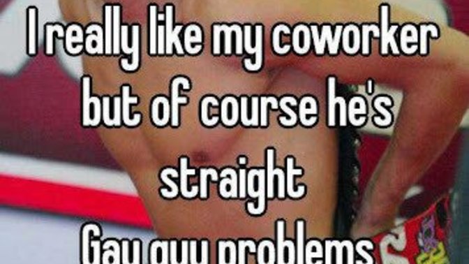 Guys, Would you act differently around your gay co-worker if he asked you if you were gay?
