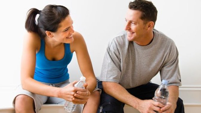 Do people think that friendship between women and men is possibile only if the woman is older?