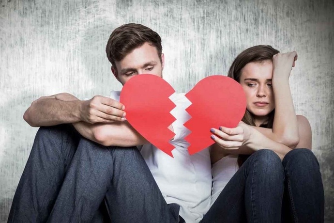 Ex is mad because he broke up with me?