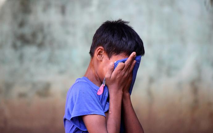 Do you think its appropriate to tell a child "theres no reason to cry"?