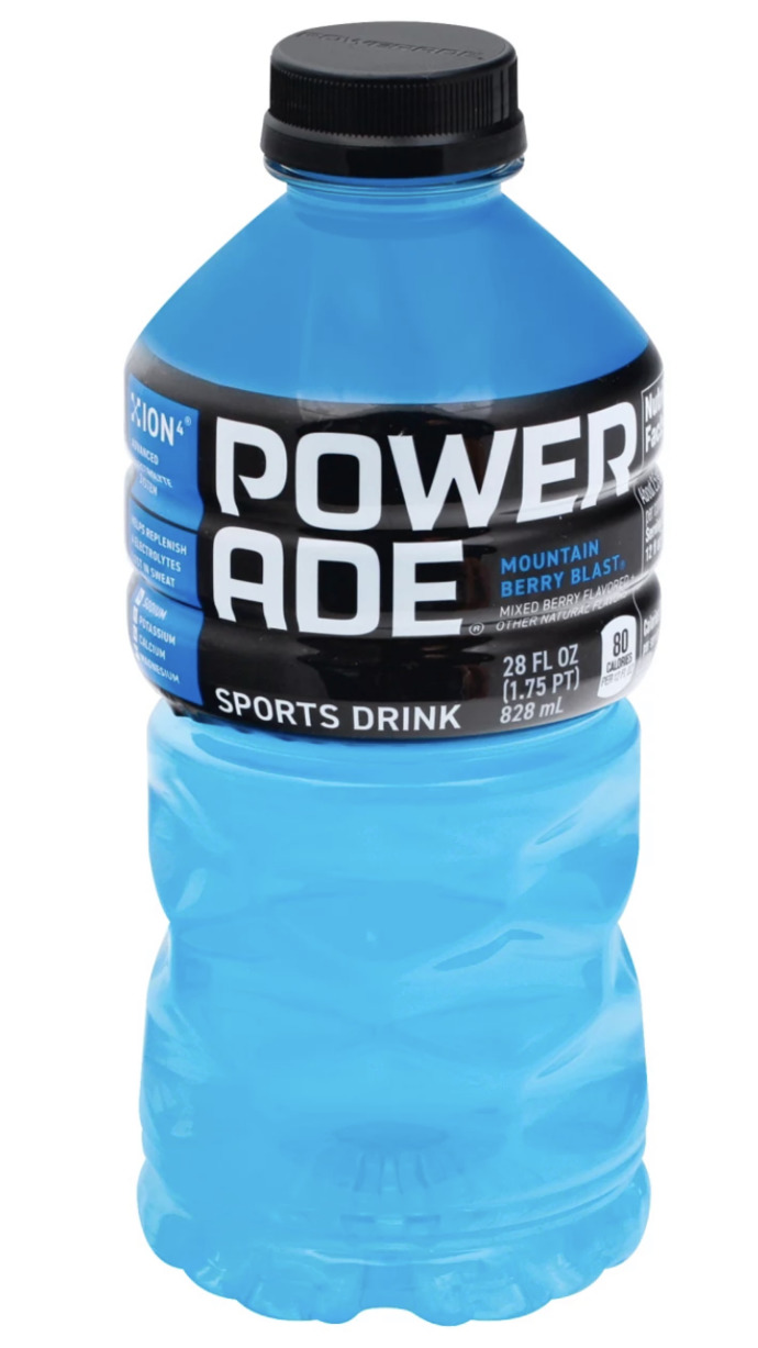 What is your favorite flavor of sports drink?