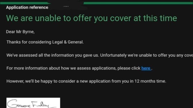 Do you have life insurance?