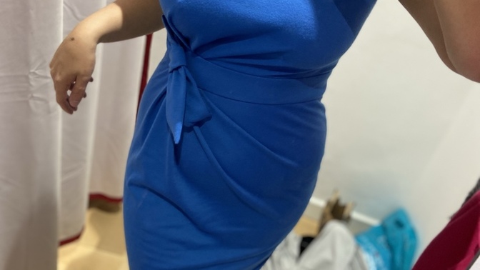 Charity Shop steal! which colour pink or blue?