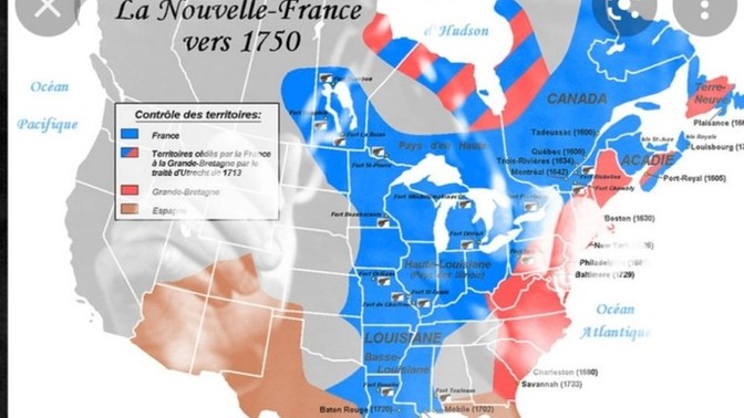 Did you know that before France had territories in America?