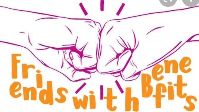Can friends with benefits cuddle and hold hands/ kiss in public?