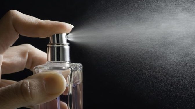 Do you spray perfume at home?