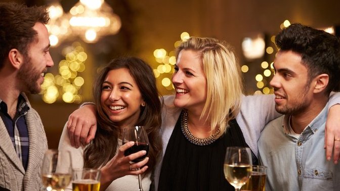 What do people talk about at parties?
