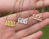 I want my numbers in a pendant which is best ?