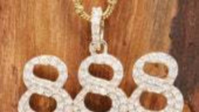 I want my numbers in a pendant which is best?