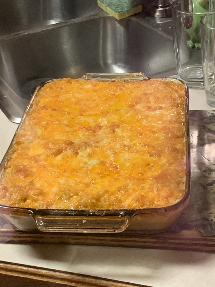 Happy Thanksgiving everyone :) how does my Mac and Cheese look?