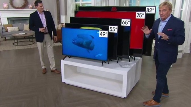 Ladies what size of TV would a man have to have in his living room to impress you?