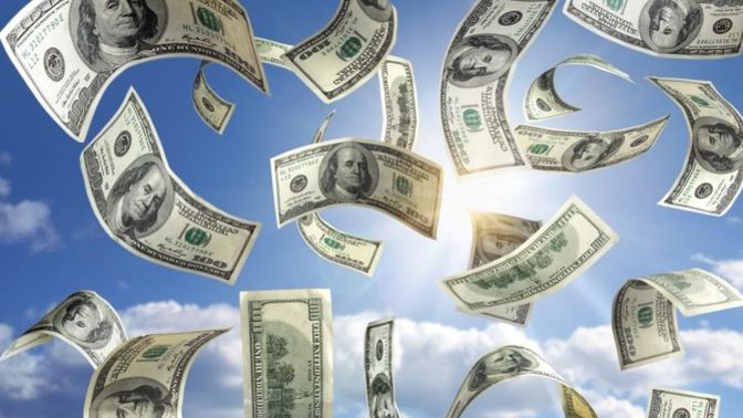 Does money give you significant confidence?