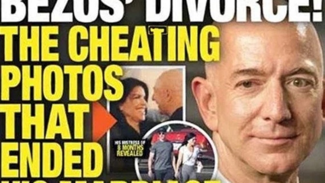 Did you know Jeff Bezos cheated on his wife?