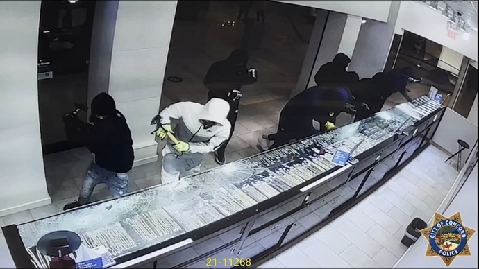What are your feelings on recent Smash & Grab incidents?