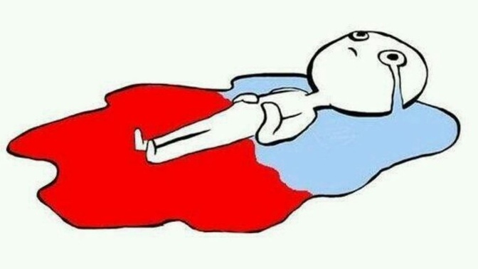 Tell him I’m on my period or wait?