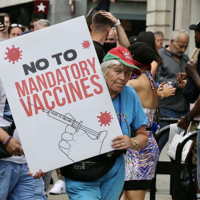 Are anti-vaxxers happy that they are destroying the world?