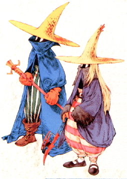 Which of these Final Fantasy magic user classes do you like the look of most?