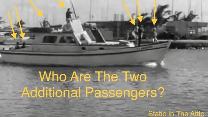 On Gillian’s Island The Intro Says 5 Passenger’s Set Sail That Day However There Are 7 People On The Boat, Who Are The 2 Extra People?