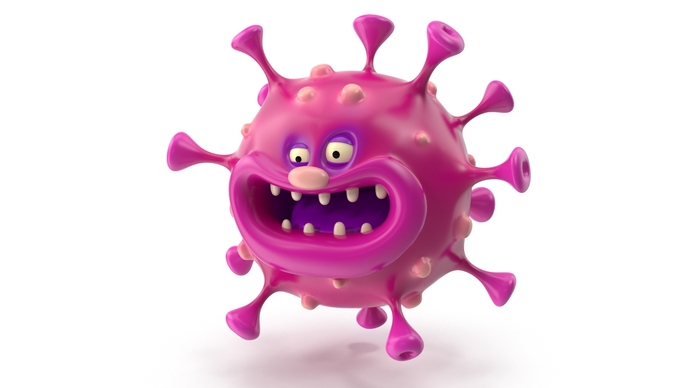 If you could communicate with the Covid virus through mental telepathy, what would you say to it?
