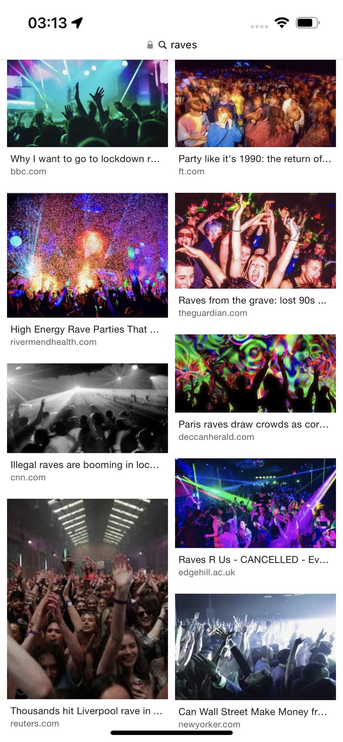 Are raves, nightclubs, or crazy/loud parties your thing?