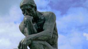 The classic statue: the thinker