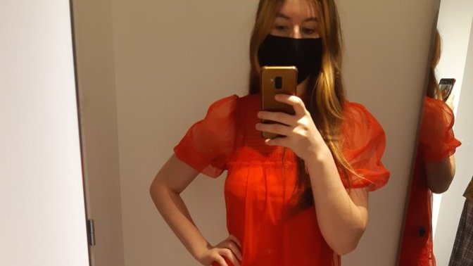 A guy who was friendzoned by me reacted to my story where I am in a dress and said "woww". Why?