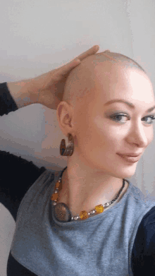 Bald is the new Beautiful. Yeah, right!