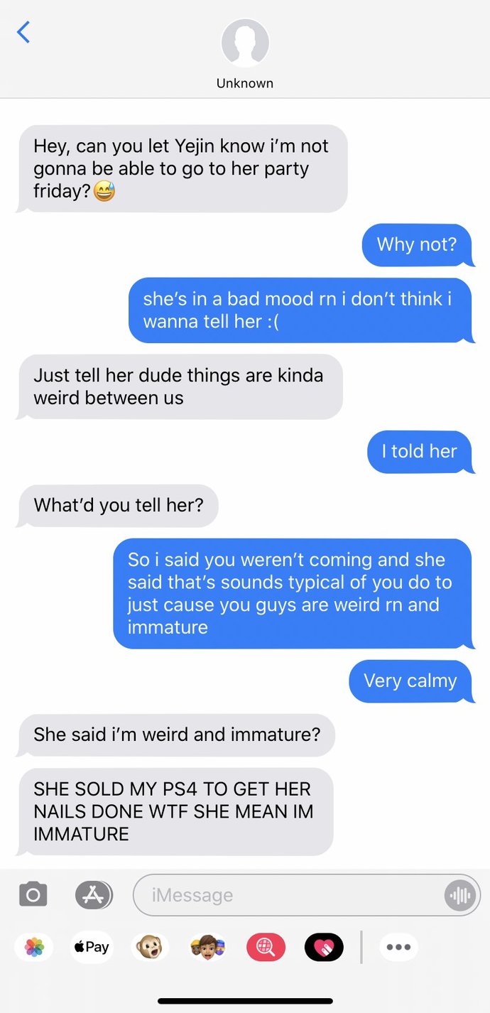 How often do you get random wrong number texts?