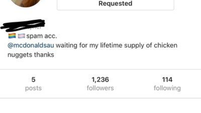 DOES THIS MEAN THIS CHICK IS TRANS IF SHE HAS THE TRANS FLAG IN HER BIO?