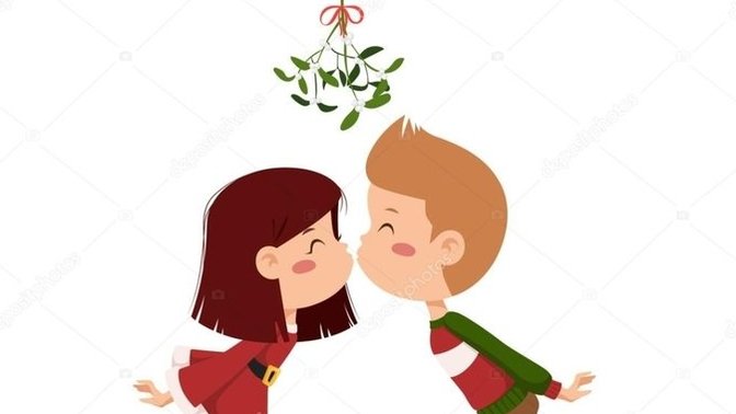Have you ever kissed anyone underneath the mistletoe?