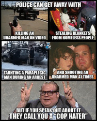 Cop shoots a man in a wheelchair 9 times in the back, thoughts?