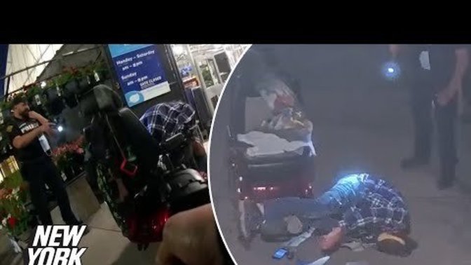 Cop shoots a man in a wheelchair 9 times in the back, thoughts?
