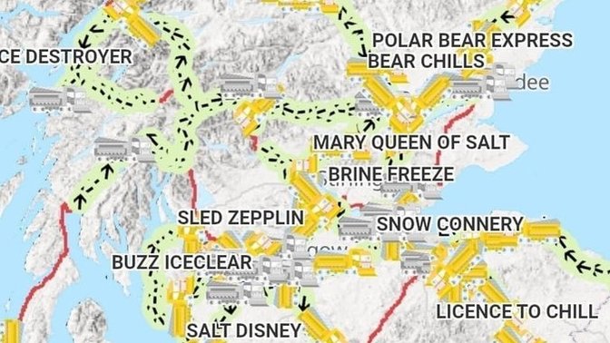 What do you think of Scottish Snowplow Names as Puns?