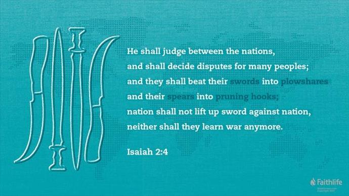 Isaiah 2:4