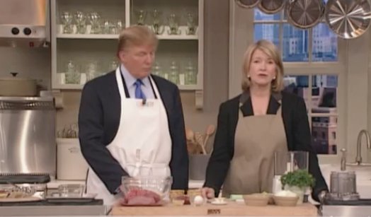 If Donald Trump prepared a meal for you, would you actually eat it?